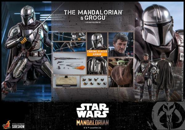 The Mandalorian & Grogu Star Wars The Mandalorian Figurines 1/6 30 cm