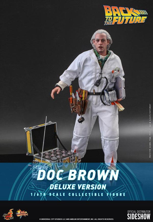 Doc Brown (Deluxe Version) Back To The Future Figurine 1/6 30 cm