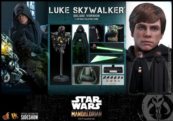 Luke Skywalker (Deluxe Version) Star Wars The Mandalorian Figurine 1/6 30 cm