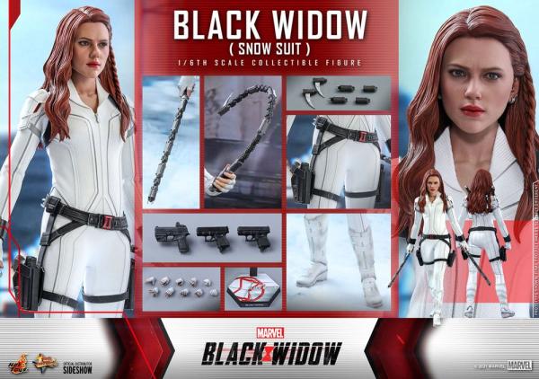 Black Widow Snow Suit Version Figurine 1/6 28 cm