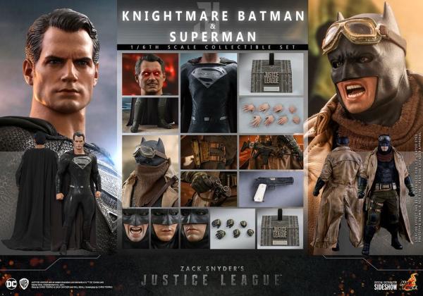 Knightmare Batman And Superman Zack Snyder's Justice League Pack 2 Figurines 1/6 31 cm