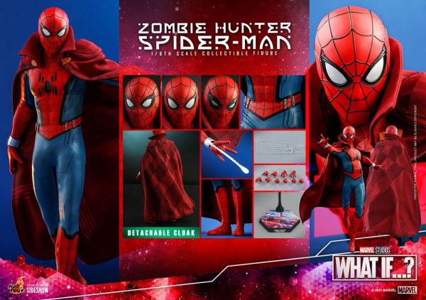Zombie Hunter Spider-Man What If...? Figurine 1/6 30 cm