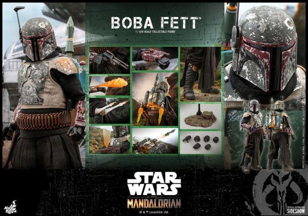 Boba Fett Star Wars The Mandalorian Figurine 1/6 30 cm