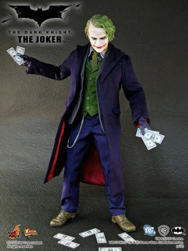 Hot Toys Batman The Dark Knight The Joker Collector's Edition MMS68