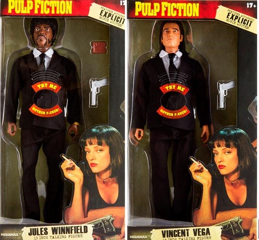Pulp Fiction Jules Winnfield & Vincent Vega 13'' Talking Figures