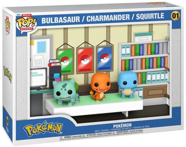 Pokemon Moment Bulbasaur / Charmander / Squirtle 01