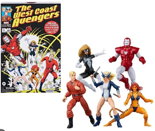 Marvel Legends The West Coast Avengers 5-Pack