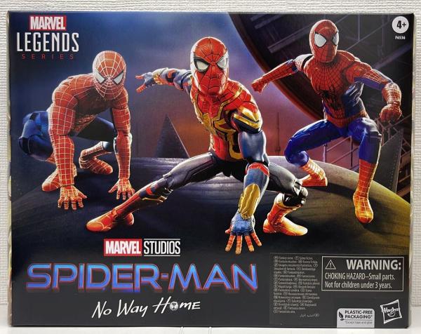 Marvel Legends 3-Pack Spider-Man No Way Home