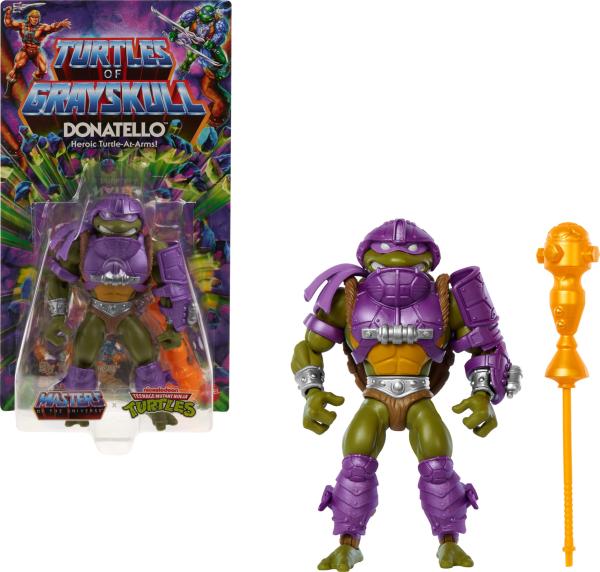 Turtles Of Grayskull Donatello Heroic Turtle-At-Arms!