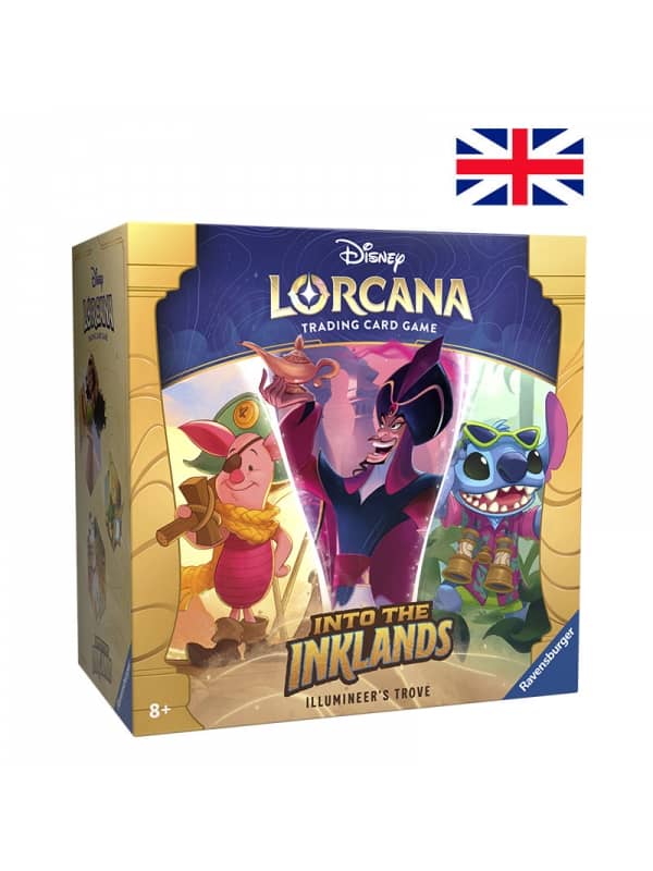 Disney Lorcana: Into The Inklands Coffret Illumineer's Trove (Anglais)