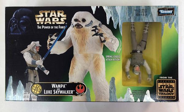 Star Wars The Power Of The Force Wampa And Luke Skywalker