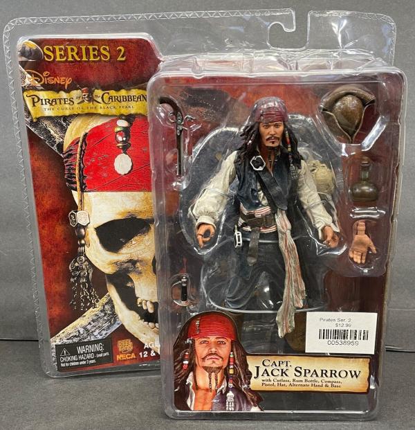 The Curse Of The Black Pearl Series 2 Capt. Jack Sparrow