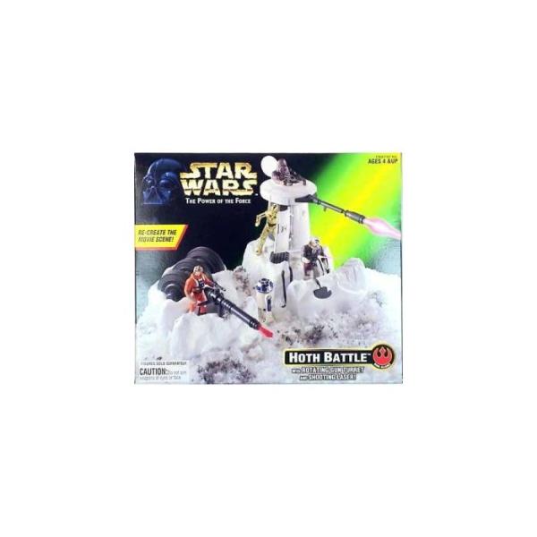 Star Wars The Power Of The Force Hoth Battle Playset
