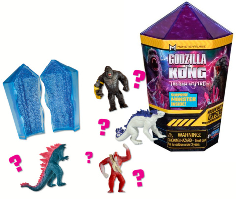 Godzilla X Kong The New Empire Blind Box Crystal Monster Reveal