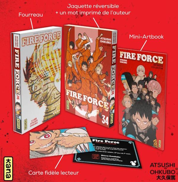 FOURREAU COLLECTOR FIRE FORCE TOME 34