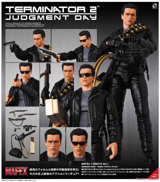 Mafex T-800 T2 Judgment Day Ver.