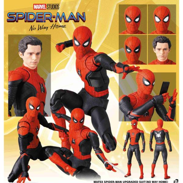 Mafex Spider-Man Now Way Home Upraged Suit
