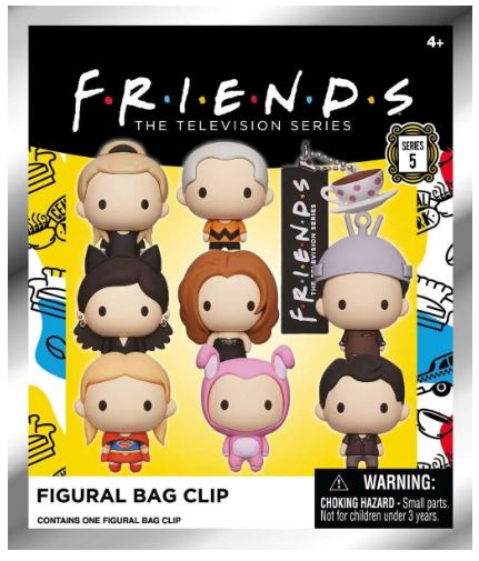Monogram Bag Clip Friends Series 5