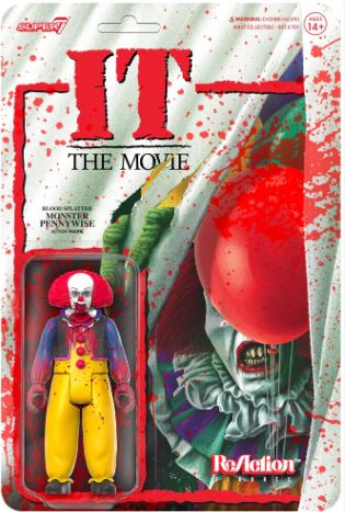 ReAction IT The Movie Monster Pennywise Blood Splatter