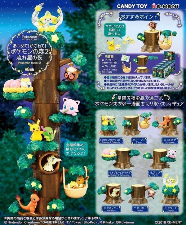 Re-Ment Pokémon forest 2