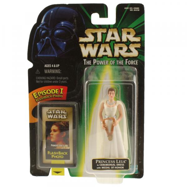 Star Wars The Power Of The Force Princess Leia In Ceremonial Dress With Medal Of Honor