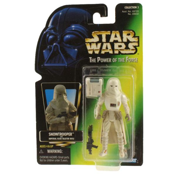 Star Wars The Power Of The Force Snowtrooper With Imperial Issue Blaster Rifle