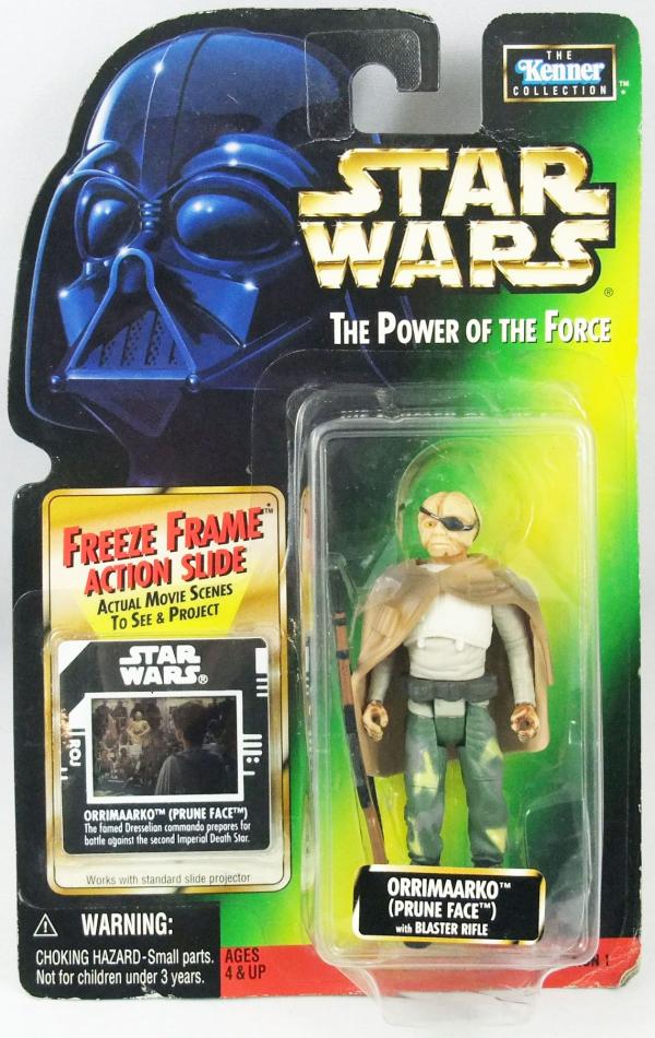 Star Wars The Power Of The Force Orrimaarko (Prunce Face) With Blaster Rifle