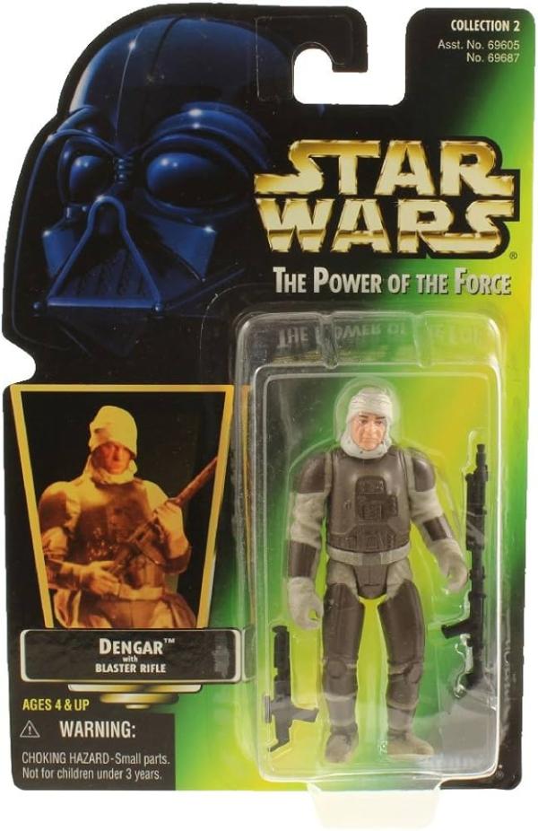 Star Wars The Power of the Force Dengar with Blaster Rifle