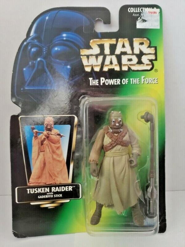 Star Wars The Power Of The Force Tusken Raider With Gaderffii Stick