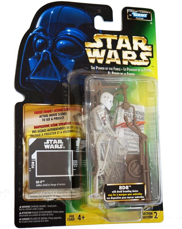 Star Wars The Power of the Force 8D8 with droid branding device