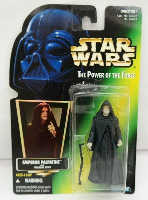 Star Wars The Power Of The Force Emperor Palpatine With Walking Stick