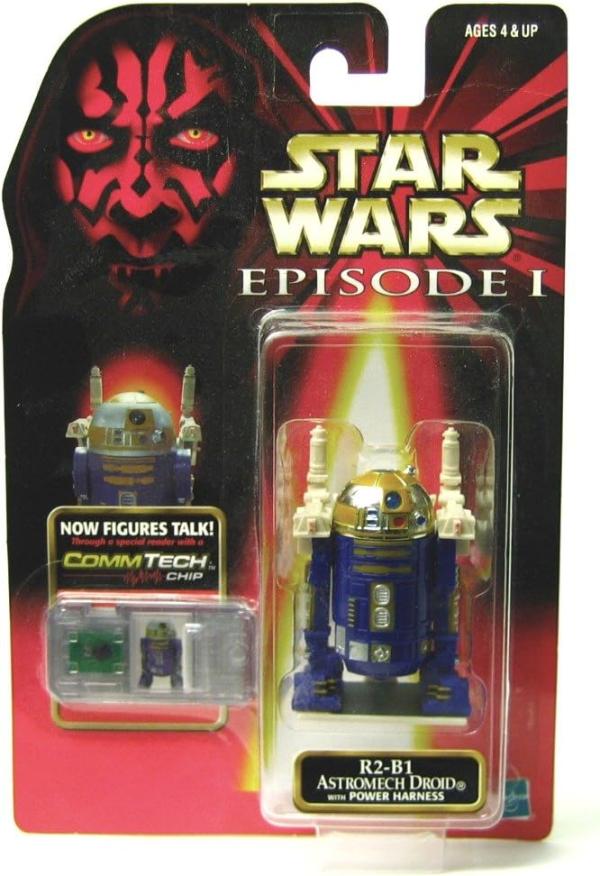 Star Wars Episode 1 R2-B1 Astromech Droid With Power Harness