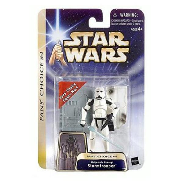 Star Wars Saga Collection McQuarrie Concept Stormtrooper