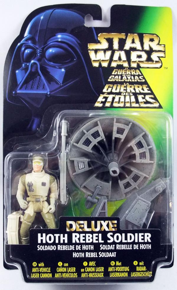 Star Wars The Power Of The Force Hoth Rebel Soldier With Anti-Vehicle Laser Cannon