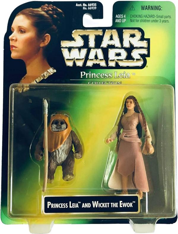Star Wars Princess Leia And Wicket The Ewok