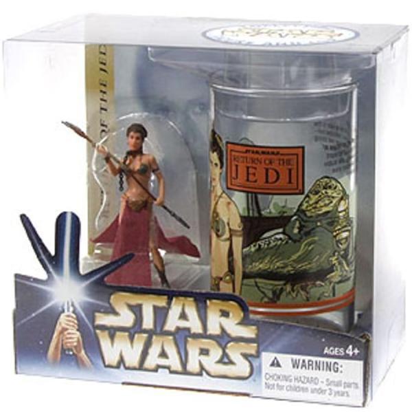 Star Wars Figure And Cup Slave Leia