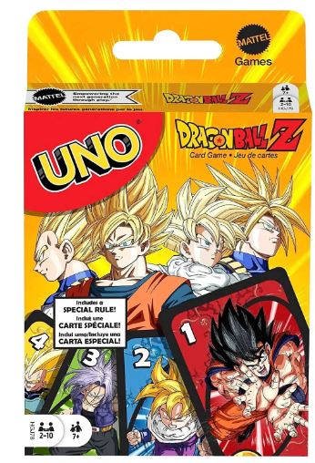 Uno Card Game Dragon Ball Z