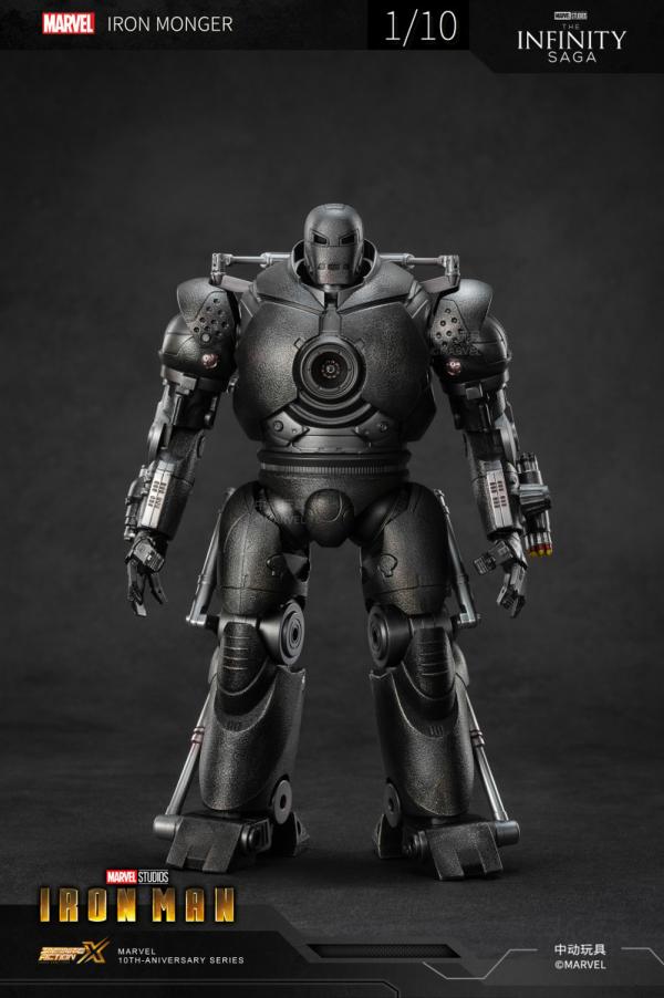 ZD Toys Iron Man Iron Monger Light-Up