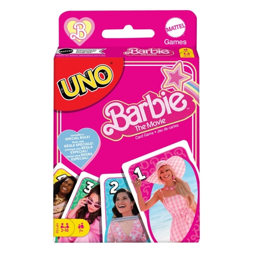 Uno Card Game Barbie The Movie