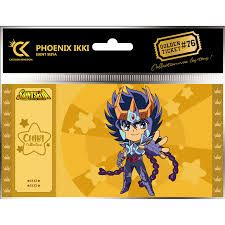 Golden Ticket Saint Seiya Chibi Phoenix Ikki