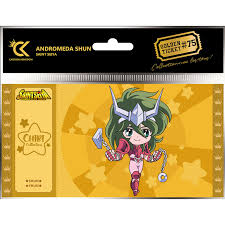 Golden Ticket Saint Seiya Chibi Andromeda Shun