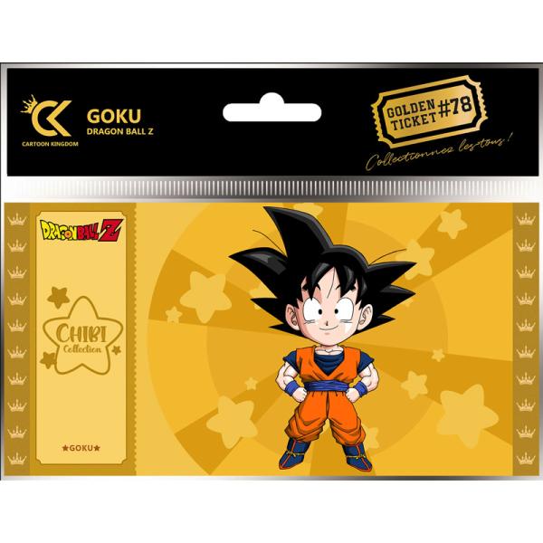 Golden Ticket Dragon Ball Z Chibi Goku