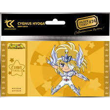 Golden Ticket Saint Seiya Chibi Cygnus Hyoga