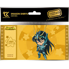 Golden Ticket Saint Seiya Chibi Dragon Shiryu