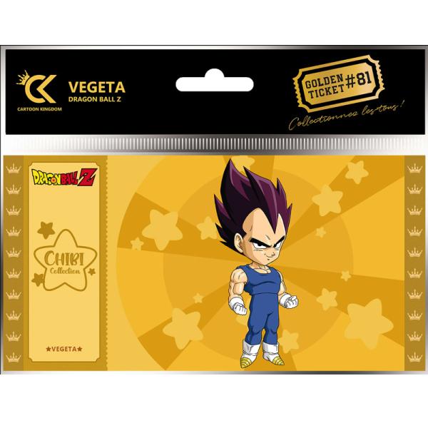 Golden Ticket Dragon Ball Z Chibi Vegeta