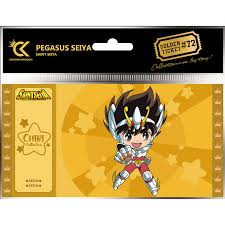 Golden Ticket Saint Seiya Chibi Pegasus Seiya