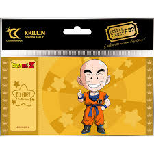 Golden Ticket Dragon Ball Z Chibi Krilin