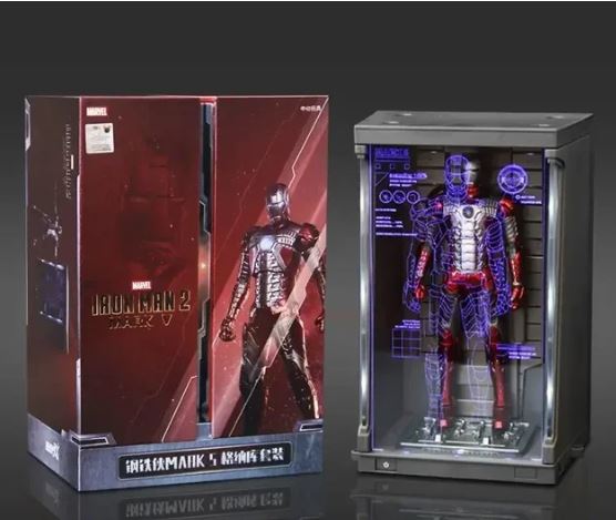 ZD Toys Iron Man Hall Of Armor Set-Mark 5