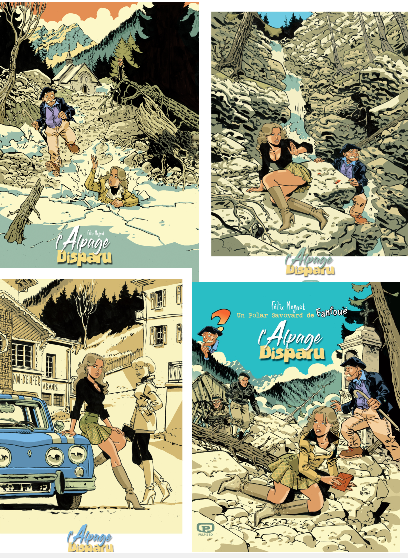 L'ALPAGE DISPARU - UN POLAR SAVOYARD DE FANFOUÉ T4 - ÉDITION EXCLUSIVE PULP'S BD