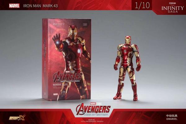 ZD Toys Iron Man Mark 43 Luminous Version